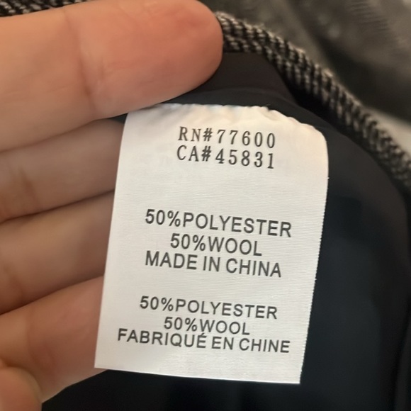 FREE PEOPLE Sandrine Rose Gray Empire Wool Blend Button Front
Jacket NWT - Picture 8 of 14